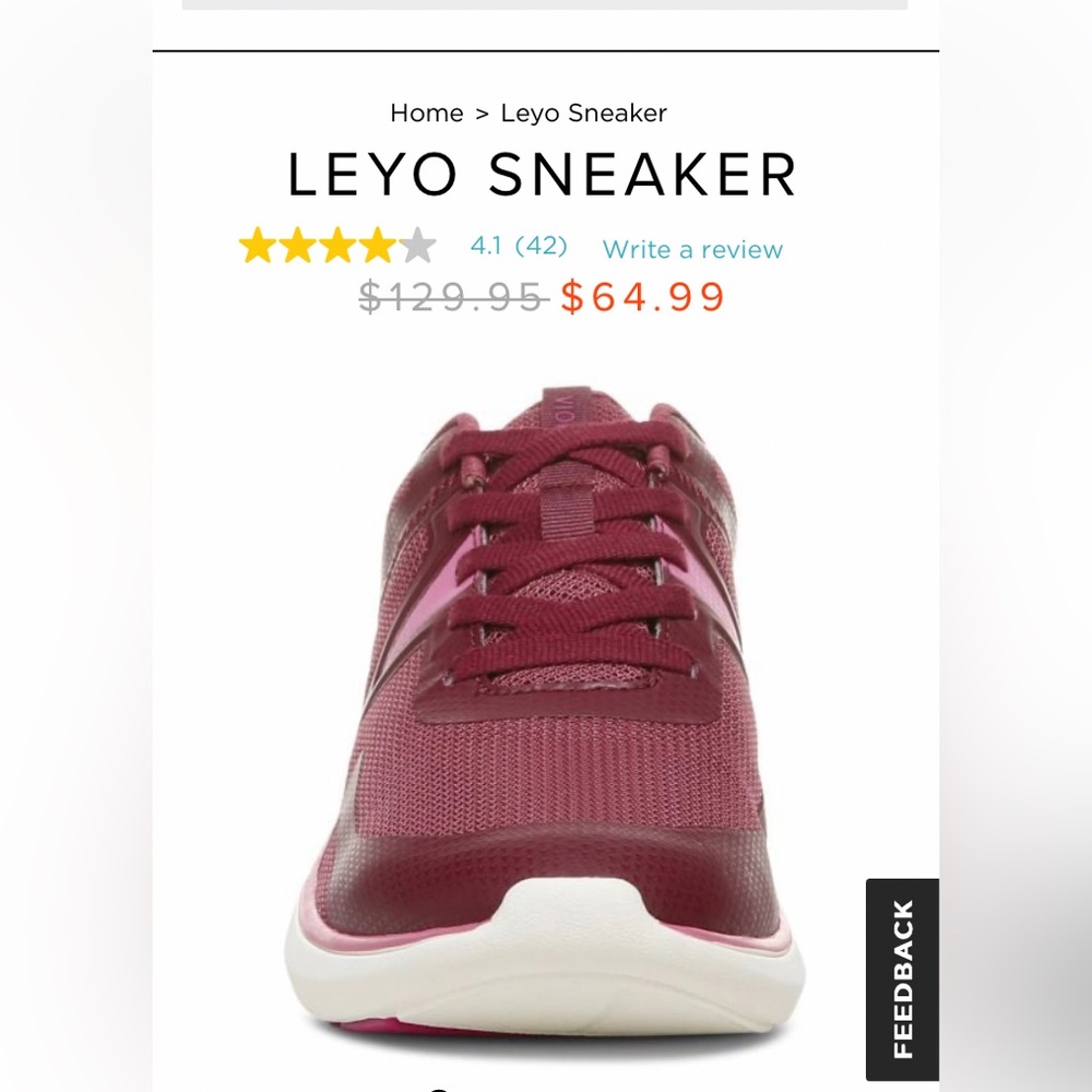 Vionic Lego Sneaker-NIB